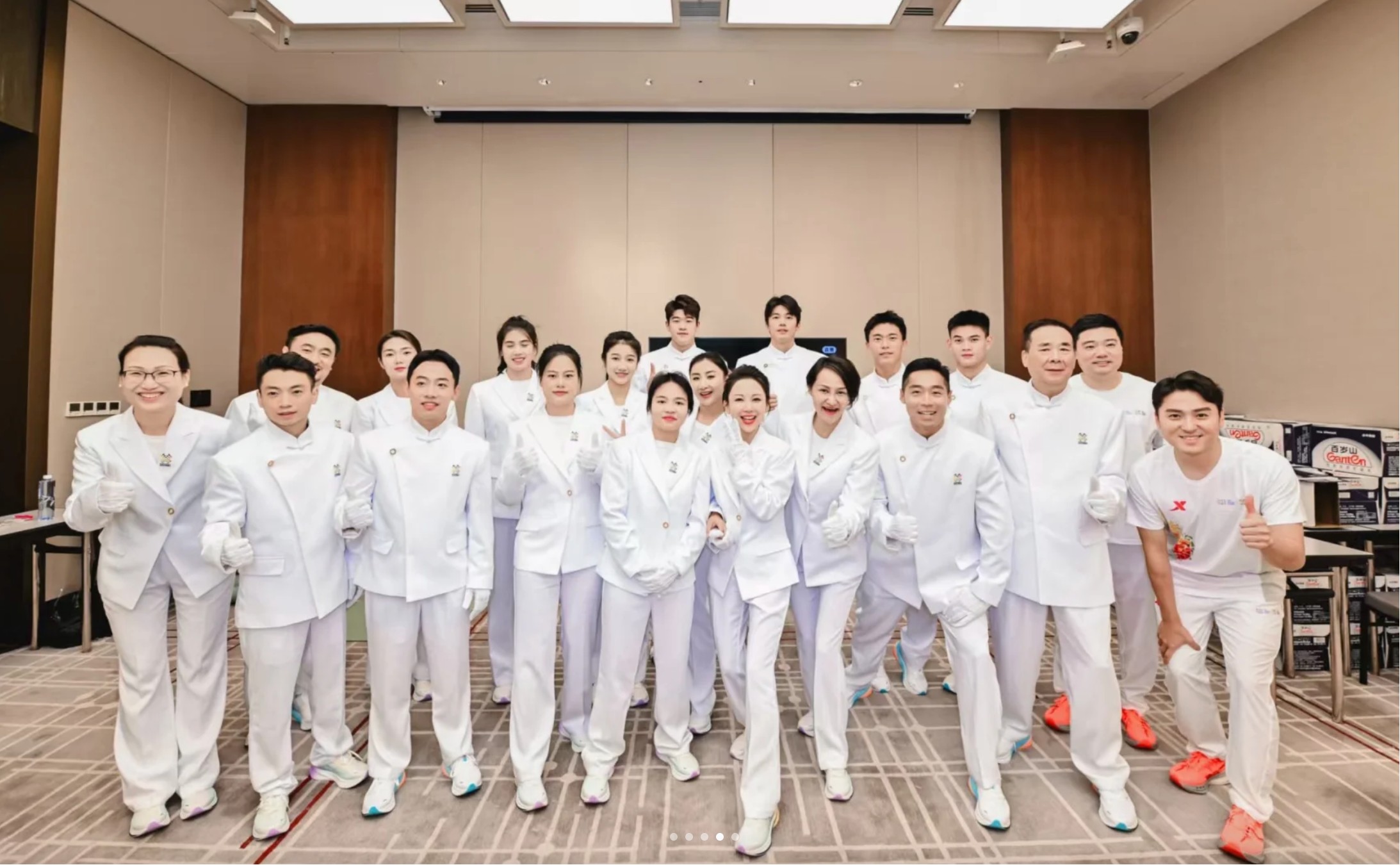 体上写道, 上担任奥运